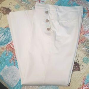 Womens white dress pants